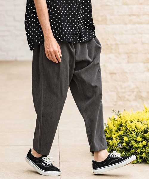 CAMBIO(カンビオ)の「mp14964- Daily Chambray Tapered Pants テーパードパンツ(S600226cmb)(その他パンツ・メンズ・ネイビー/ブラック・L/M/S)」の11枚目の写真