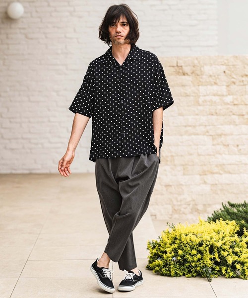 CAMBIO(カンビオ)の「mp14964- Daily Chambray Tapered Pants テーパードパンツ(S600226cmb)(その他パンツ・メンズ・ネイビー/ブラック・L/M/S)」の12枚目の写真