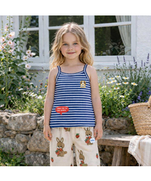 MINIDOU（ミニドウ）の「ダックスパピー キッズ タンクトップ スリーブレス（Tシャツ/カットソー）」