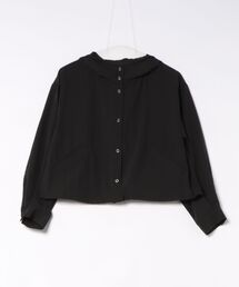 シアーフーデッドブルゾン