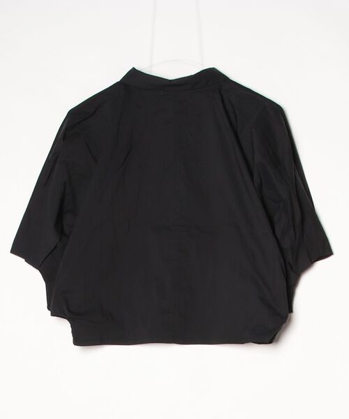 ROSE BUD（ローズバッド）の「WIDE PUFF SLEEVE SHIRT（シャツ/ブラウス・レディース・マルチ/ブラック/ホワイト・ONE SIZE）」の4枚目の写真