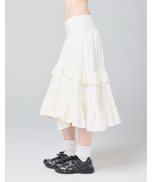 Little sunny bite(リトルサニーバイト)の「【Little Sunny Bite 】frill skirt(スカート・レディース・ブラック/ピンク/ホワイト・MEDIUM/SMALL)」の7枚目の写真