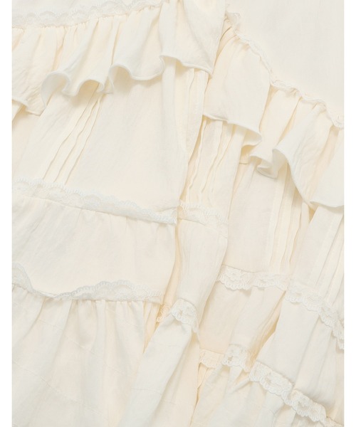 Little sunny bite(リトルサニーバイト)の「【Little Sunny Bite 】frill skirt(スカート・レディース・ブラック/ピンク/ホワイト・MEDIUM/SMALL)」の10枚目の写真