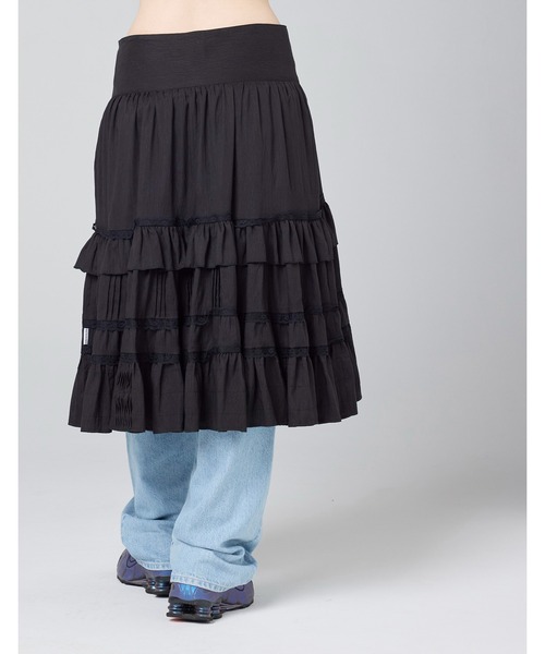 Little sunny bite(リトルサニーバイト)の「【Little Sunny Bite 】frill skirt(スカート・レディース・ブラック/ピンク/ホワイト・MEDIUM/SMALL)」の17枚目の写真