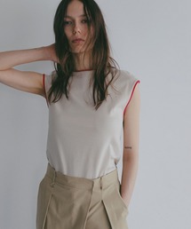 セール】SLASH SHOULDER TOPS（Tシャツ/カットソー）｜MANOF（マノフ 