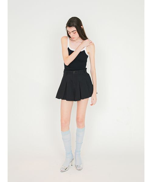 SORIN(ソリン )の「Pleated Short Pants/プリーツ ショートパンツ(その他パンツ・レディース・ベージュ/オフホワイト/ブラック・36/38)」の14枚目の写真