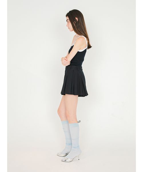 SORIN(ソリン )の「Pleated Short Pants/プリーツ ショートパンツ(その他パンツ・レディース・ベージュ/オフホワイト/ブラック・36/38)」の15枚目の写真