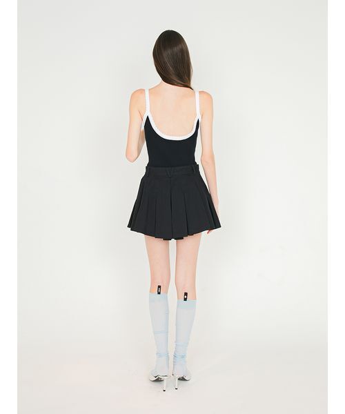SORIN(ソリン )の「Pleated Short Pants/プリーツ ショートパンツ(その他パンツ・レディース・ベージュ/オフホワイト/ブラック・36/38)」の16枚目の写真