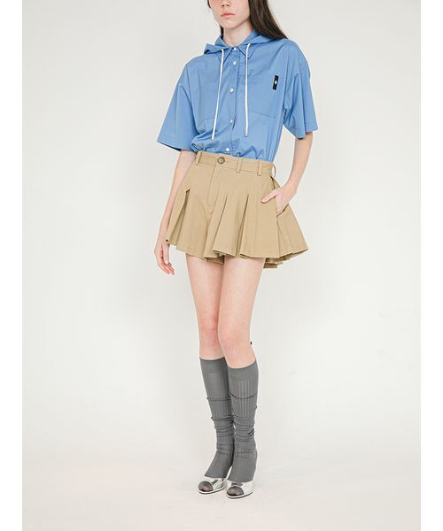 SORIN(ソリン )の「Pleated Short Pants/プリーツ ショートパンツ(その他パンツ・レディース・ベージュ/オフホワイト/ブラック・36/38)」の22枚目の写真