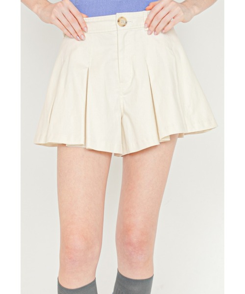 Pleated Short Pants/プリーツ ショートパンツ（その他パンツ）｜SORIN