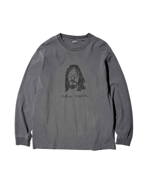 THRIFTY LOOK（スリフティールック）の「THRIFTY LOOK / スリフティールック "NEW YORK" LS TEE リラックスフィット グラフィック ロングスリーブTシャツ（Tシャツ/カットソー・メンズ・ブラック/スミクロ/ホワイト・X-LARGE/LARGE/MEDIUM/SMALL）」の22枚目の写真