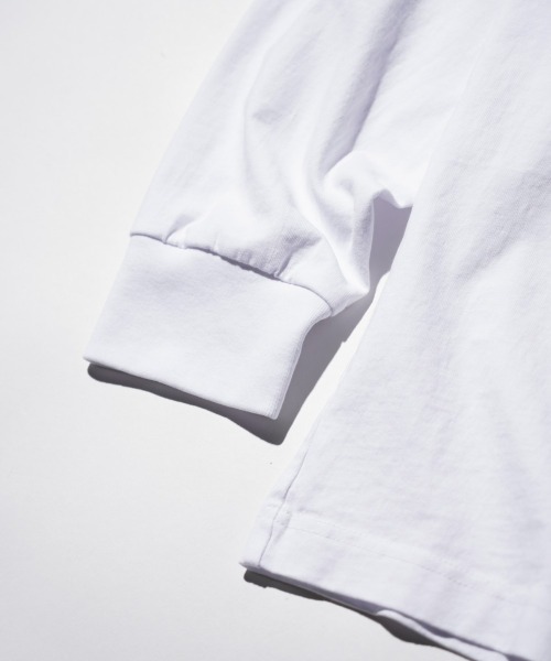 THRIFTY LOOK（スリフティールック）の「THRIFTY LOOK / スリフティールック "NEW YORK" LS TEE リラックスフィット グラフィック ロングスリーブTシャツ（Tシャツ/カットソー・メンズ・ブラック/スミクロ/ホワイト・X-LARGE/LARGE/MEDIUM/SMALL）」の9枚目の写真