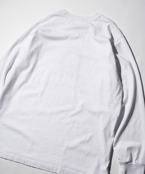 THRIFTY LOOK（スリフティールック）の「THRIFTY LOOK / スリフティールック "NEW YORK" LS TEE リラックスフィット グラフィック ロングスリーブTシャツ（Tシャツ/カットソー・メンズ・ブラック/スミクロ/ホワイト・X-LARGE/LARGE/MEDIUM/SMALL）」の11枚目の写真