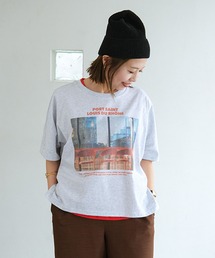 studio CLIP | 【CLIP BY STAFF/MINAKO企画】ポンチョフォトTシャツ(Tシャツ/カットソー)