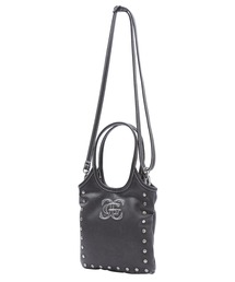 X-girl | XG EMBLEM STUDDED 2WAY MINI BAG(ショルダーバッグ)