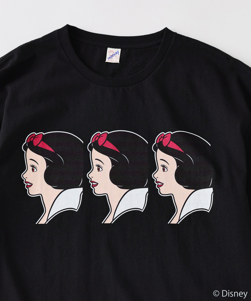 Disney(ディズニー)の「Disney / ディズニープリンセス / 別注 FANTASY A&G INC プリントTシャツ(Tシャツ/カットソー・メンズ・ネイビー/ブラック/ホワイト・LARGE/MEDIUM)」の7枚目の写真