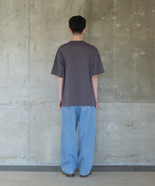 HORLISUN（ホーリーサン）の「Lawrence Short Embroidery T-shirt - Thunderbird Charcoal（Tシャツ/カットソー・メンズ・その他・SMALL/MEDIUM/LARGE）」の6枚目の写真