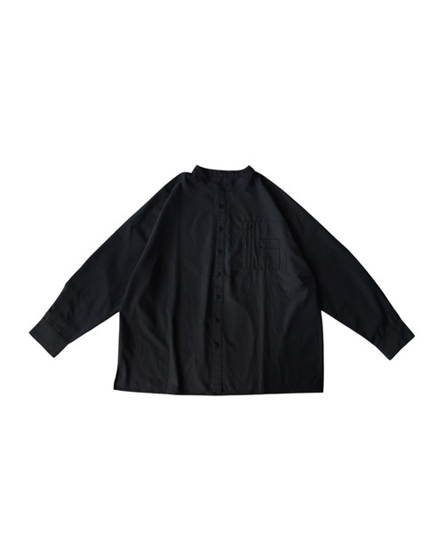 antiqua(アンティカ)の「オーバーサイズ 綿混 シャツ(シャツ/ブラウス・レディース・ホワイト/ブルー/ブラック・R/P)」の12枚目の写真