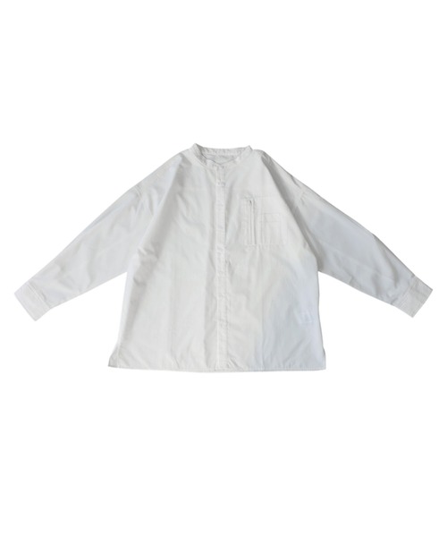 antiqua(アンティカ)の「オーバーサイズ 綿混 シャツ(シャツ/ブラウス・レディース・ホワイト/ブルー/ブラック・R/P)」の11枚目の写真