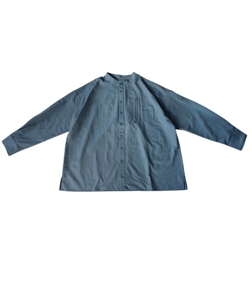 antiqua(アンティカ)の「オーバーサイズ 綿混 シャツ(シャツ/ブラウス・レディース・ホワイト/ブルー/ブラック・R/P)」の13枚目の写真