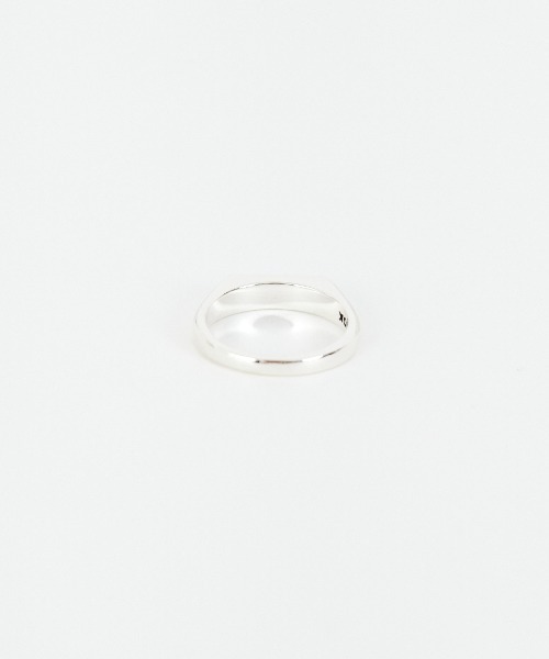XOLO（ショロ）の「[XOLO JEWELRY/ショロジュエリー] ヘアライン シグネットリング -スリム-（リング・メンズ・シルバー・L）」の9枚目の写真