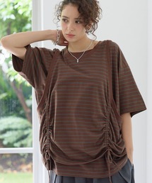 PBLIM | 《UNISEX》レイヤードボーダーT 取り外し可能 / 2WAY / セットアイテム(Tシャツ/カットソー)