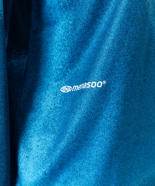 MENASOO(ミナス)の「Flow Graphic Long Sleeve T Shirt(Tシャツ/カットソー・レディース・ブルー/レッド・1/2)」の18枚目の写真