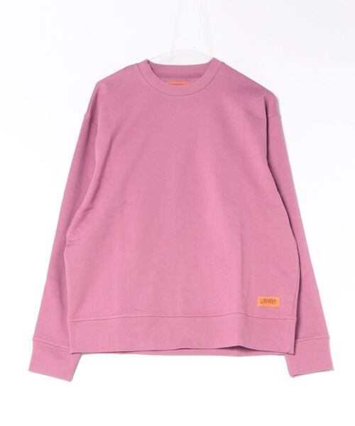 UNIVERSAL OVERALL(ユニバーサルオーバーオール)の「【72】【it】【UNIVERSAL OVERALL】SWEAT SHIRT(スウェット・メンズ・オートミール/ヘザーグレー/パープル/ネイビー・X-LARGE/SMALL/MEDIUM/LARGE)」の4枚目の写真