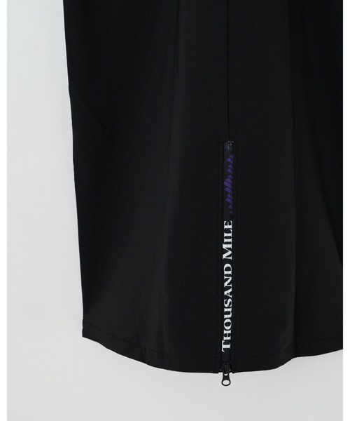 THOUSAND MILE（サウザンドマイル）の「[L's]HALF ZIP OP DOUBLE WEAVE/ハーフジップ ワンピース（その他トップス・レディース・ブラウン/チャコールグレー/ブラック・FREE）」の5枚目の写真