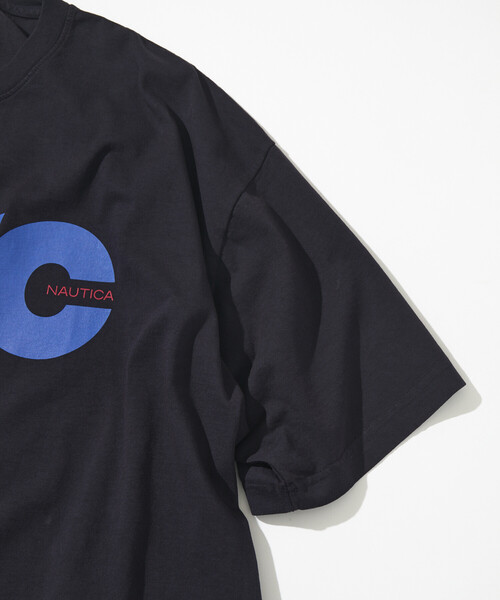 NAUTICA(ノーティカ)の「NAUTICA/ノーティカ Made in U.S.A ヘビーウェイト オーバーサイズ クルーネック プリントTシャツ type 3(Tシャツ/カットソー・メンズ・ネイビー/ホワイト・MEDIUM/LARGE/X-LARGE/XX-LARGE)」の12枚目の写真