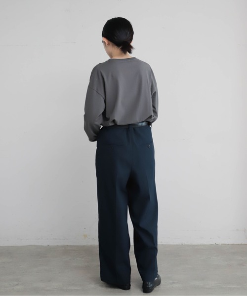 Blanc Bleu Minuit(ブランブルーミニュイ)の「キャッツキャバレープリント クルーネックTEE(Tシャツ/カットソー・レディース・グレー/ホワイト・FREE)」の6枚目の写真
