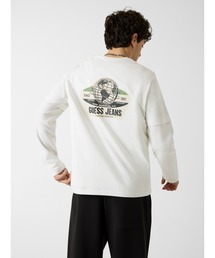 GUESS JEANS Globe Tee Tシャツ 半袖 バックプリント
