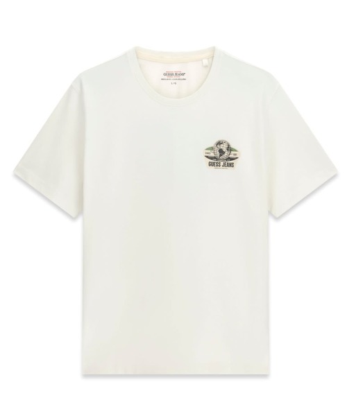 GUESS JEANS(ゲスジーンズ)の「GUESS JEANS Globe Tee Tシャツ 半袖 バックプリント(Tシャツ/カットソー・メンズ・ホワイト・SMALL/MEDIUM/LARGE/X-LARGE)」の5枚目の写真