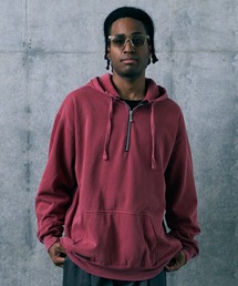 AFTERFADE HALF ZIP HOODIE