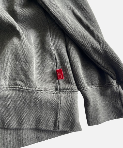 VIRGOwearworks(ヴァルゴウェアワークス)の「AFTERFADE HALF ZIP HOODIE(パーカー・メンズ・レッド/ホワイト/ブラック・3/2/4)」の10枚目の写真