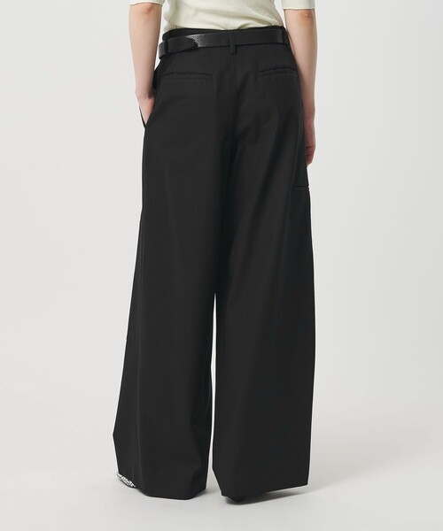 H BEAUTY&YOUTH UNITED ARROWS(エイチビューティーアンドユースユナイテッドアローズ)の「<H>コットンツイル ダブルニーパンツ(その他パンツ・レディース・ブラック/ダークブラウン・M/S)」の15枚目の写真