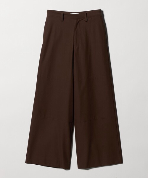H BEAUTY&YOUTH UNITED ARROWS(エイチビューティーアンドユースユナイテッドアローズ)の「<H>コットンツイル ダブルニーパンツ(その他パンツ・レディース・ブラック/ダークブラウン・M/S)」の17枚目の写真