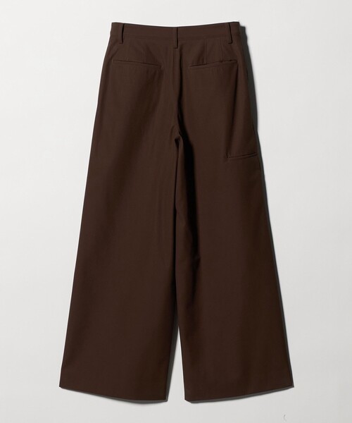 H BEAUTY&YOUTH UNITED ARROWS(エイチビューティーアンドユースユナイテッドアローズ)の「<H>コットンツイル ダブルニーパンツ(その他パンツ・レディース・ブラック/ダークブラウン・M/S)」の18枚目の写真