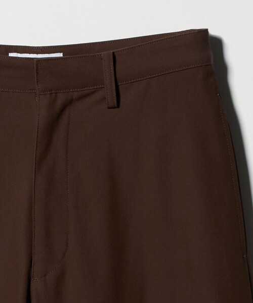 H BEAUTY&YOUTH UNITED ARROWS(エイチビューティーアンドユースユナイテッドアローズ)の「<H>コットンツイル ダブルニーパンツ(その他パンツ・レディース・ブラック/ダークブラウン・M/S)」の19枚目の写真