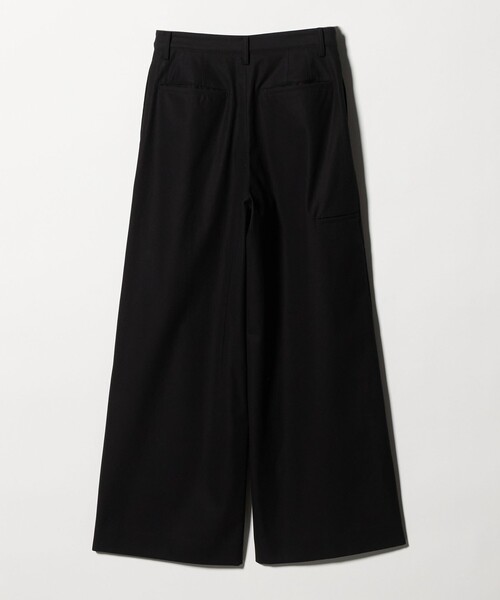 H BEAUTY&YOUTH UNITED ARROWS(エイチビューティーアンドユースユナイテッドアローズ)の「<H>コットンツイル ダブルニーパンツ(その他パンツ・レディース・ブラック/ダークブラウン・M/S)」の7枚目の写真
