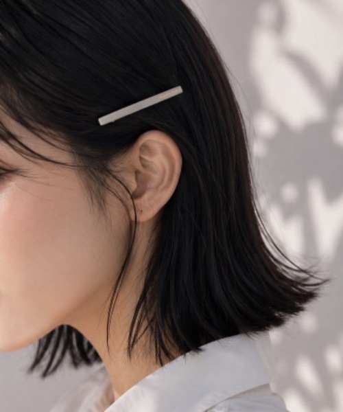 セール】スリムストレートヘアバレッタ（バレッタ/ヘアクリップ
