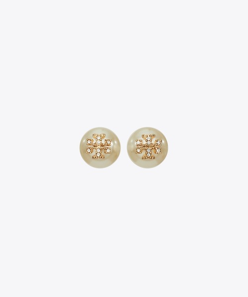 TORY BURCH(トリーバーチ)の「ムーンダンス パール スタッズピアス(ピアス(両耳用)・レディース・アイボリー・ONE SIZE)」の1枚目の写真