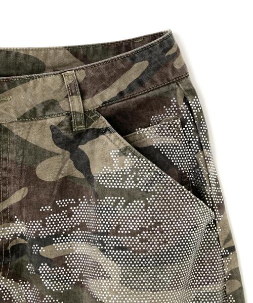 DANKE SCHON（ダンケシェーン）の「DankeSchon/ダンケシェーン/BAGGY JEANS/CAMO SWARO（デニムパンツ・レディース・その他2・M）」の4枚目の写真