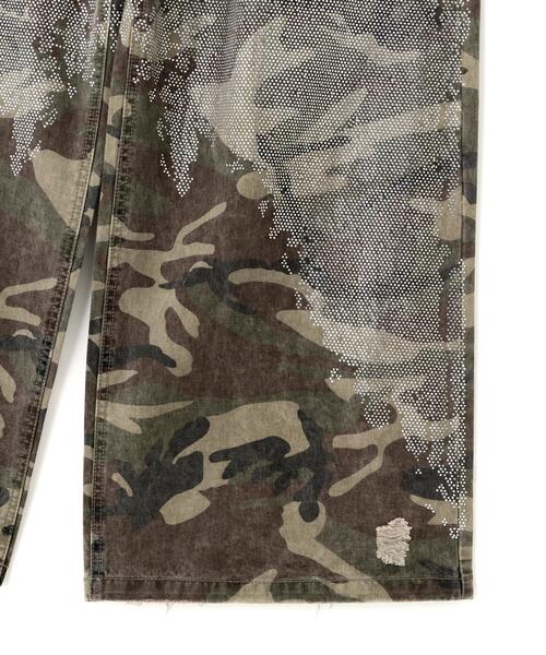 DANKE SCHON（ダンケシェーン）の「DankeSchon/ダンケシェーン/BAGGY JEANS/CAMO SWARO（デニムパンツ・レディース・その他2・M）」の6枚目の写真