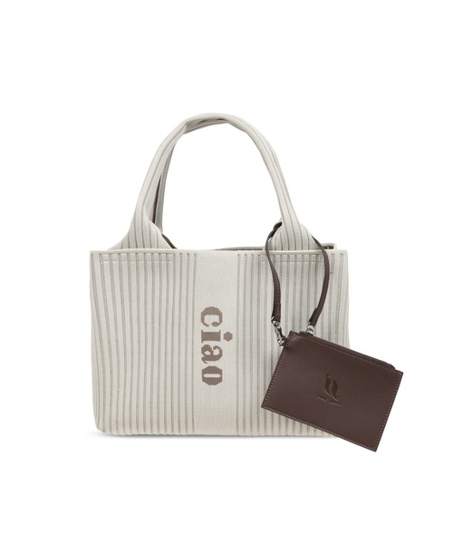 q bag paris(キューバッグパリ)の「【洗濯機洗い可】tricote petit トリコット プチ ニットトートバッグ(トートバッグ・レディース・ブルーグレー/モカ/ブラック系その他/ブラウン系その他/ベビーピンク/ピンク系その他/グリーン系その他/ホワイト系その他/グレイッシュブルー/イエロー系その他2/ホワイト系その他3/ブルー系その他4/ブルー系その他3/ブルー系その他2/ブラック/イエロー/ブラウン系その他2/イエロー系その他/ブルー系その他/ベージュ系その他・FREE)」の9枚目の写真