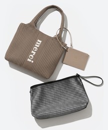 q bag paris（キューバッグパリ）の「【洗濯機洗い可】tricote petit トリコット プチ ニットトートバッグ（トートバッグ）」