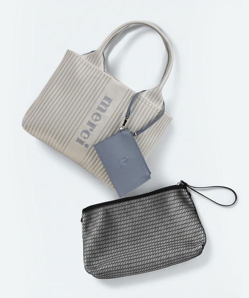 q bag paris(キューバッグパリ)の「【洗濯機洗い可】tricote petit トリコット プチ ニットトートバッグ(トートバッグ・レディース・ブルーグレー/モカ/ブラック系その他/ブラウン系その他/ベビーピンク/ピンク系その他/グリーン系その他/ホワイト系その他/グレイッシュブルー/イエロー系その他2/ホワイト系その他3/ブルー系その他4/ブルー系その他3/ブルー系その他2/ブラック/イエロー/ブラウン系その他2/イエロー系その他/ブルー系その他/ベージュ系その他・FREE)」の13枚目の写真