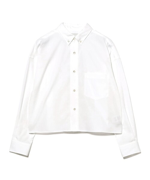 Demi-Luxe BEAMS(デミルクス ビームス)の「TICCA / コットン ボタンダウン シャツ(シャツ/ブラウス・レディース・ホワイト・ONE SIZE)」の8枚目の写真