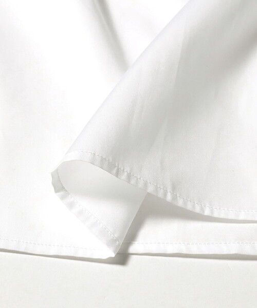 Demi-Luxe BEAMS(デミルクス ビームス)の「TICCA / コットン ボタンダウン シャツ(シャツ/ブラウス・レディース・ホワイト・ONE SIZE)」の4枚目の写真