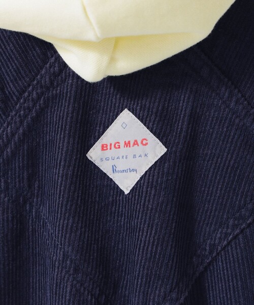 BEAMS BOY(ビームスボーイ)の「【別注】BIGMAC / コーデュロイ オーバーオール(サロペット/オーバーオール・レディース・ネイビー/ホワイト系その他5・SMALL/MEDIUM)」の7枚目の写真